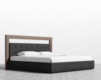 Chloe Bed - King - Chatou Boucle - Caviar