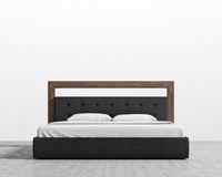 Chloe Bed - King - Chatou Boucle - Caviar