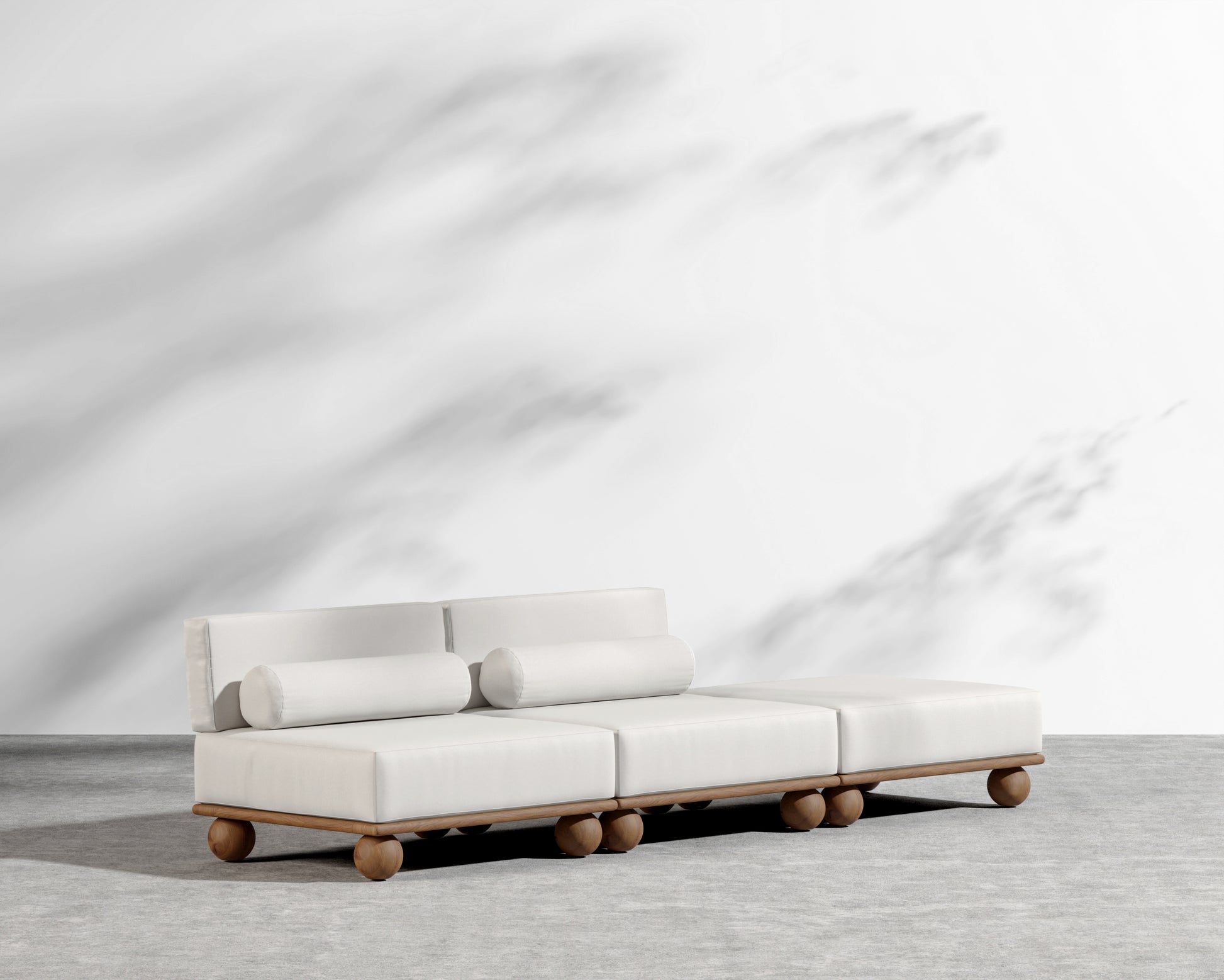 Bali Outdoor Open-End Sofa - Palisades