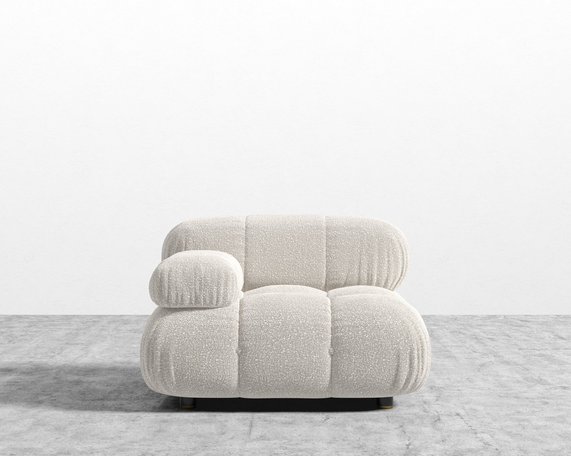 Belia Left Arm - Chatou Boucle - Pearl