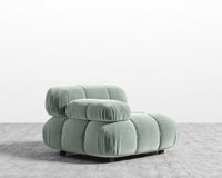 Belia Left Arm - Plush Velvet - Moonstone