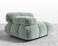 Belia Left Arm - Plush Velvet - Moonstone