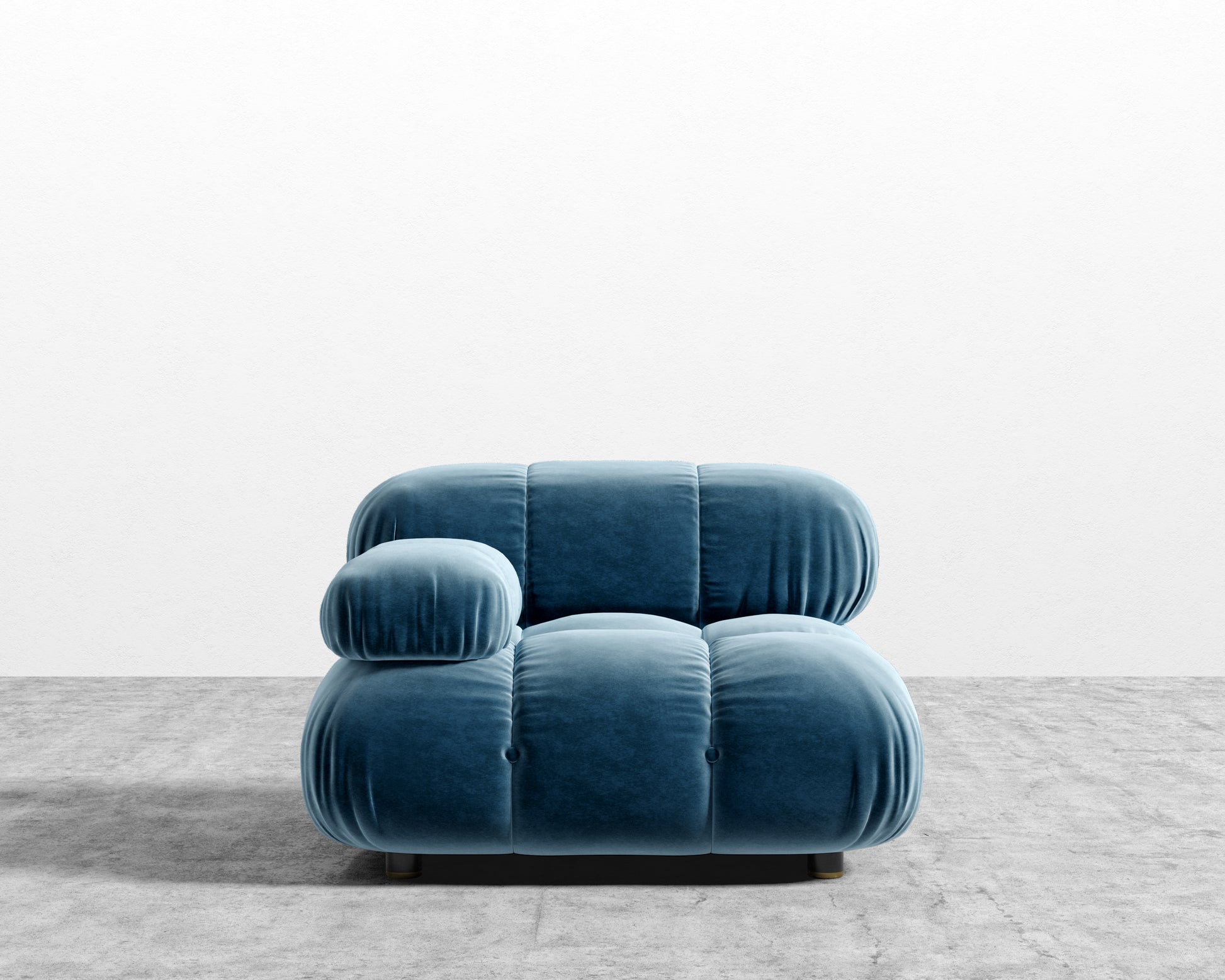 Belia Left Arm - Plush Velvet - Solstice