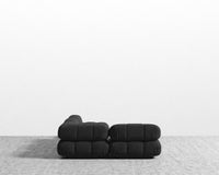 Belia Modular Sectional - Chatou Boucle - Caviar