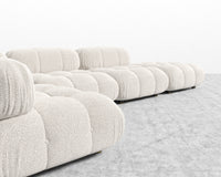 Belia Modular Sectional - Chatou Boucle - Pearl