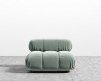 Belia Armless - Plush Velvet - Moonstone