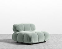 Belia Armless - Plush Velvet - Moonstone