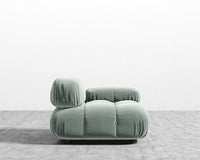 Belia Right Arm - Plush Velvet - Moonstone