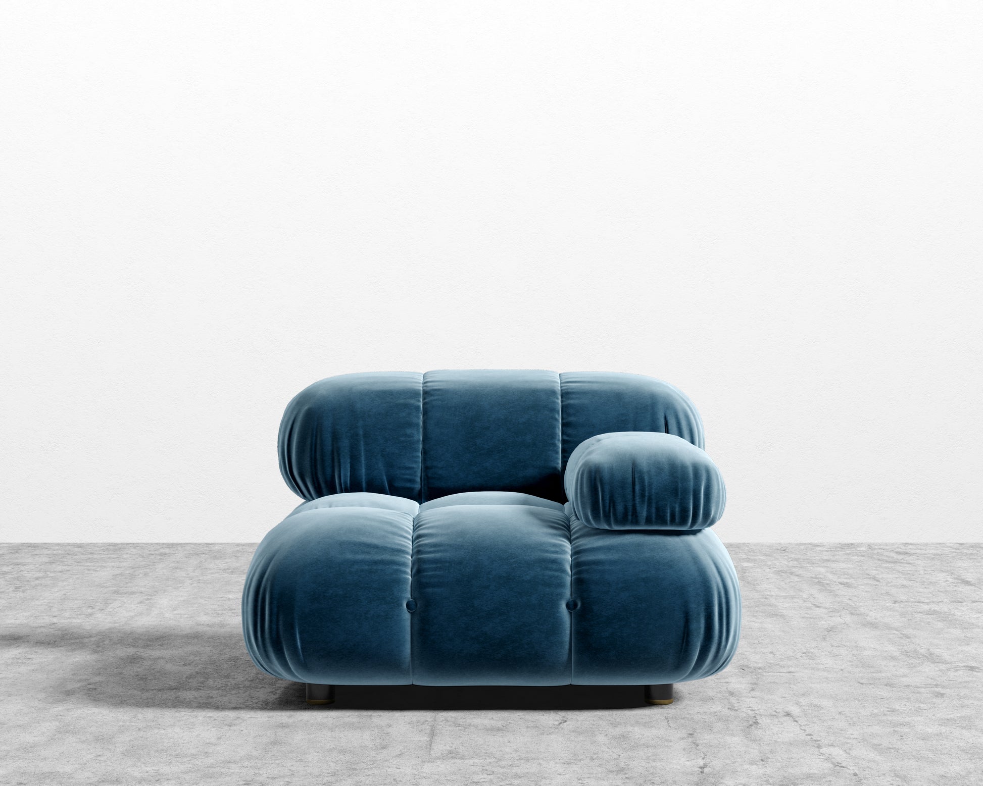 Belia Right Arm - Plush Velvet - Solstice