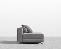 Berlin Armless - Plush Velvet - Glacier Grey 2022