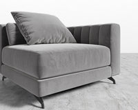 Berlin Corner - Plush Velvet - Glacier Grey 2022
