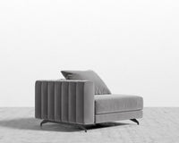 Berlin LHF Corner - Plush Velvet - Glacier Grey 2022