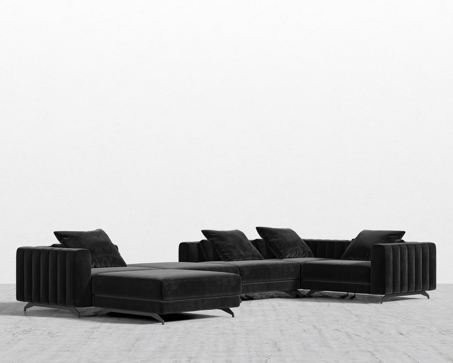 Berlin Modular - Plush Velvet - Black 2022