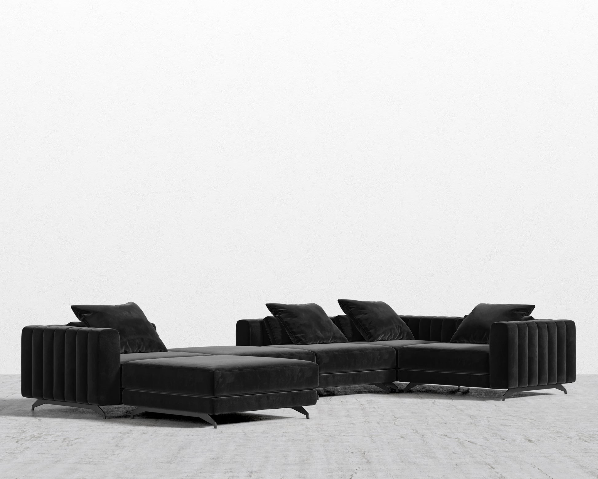 Berlin Modular - Plush Velvet - Black 2022