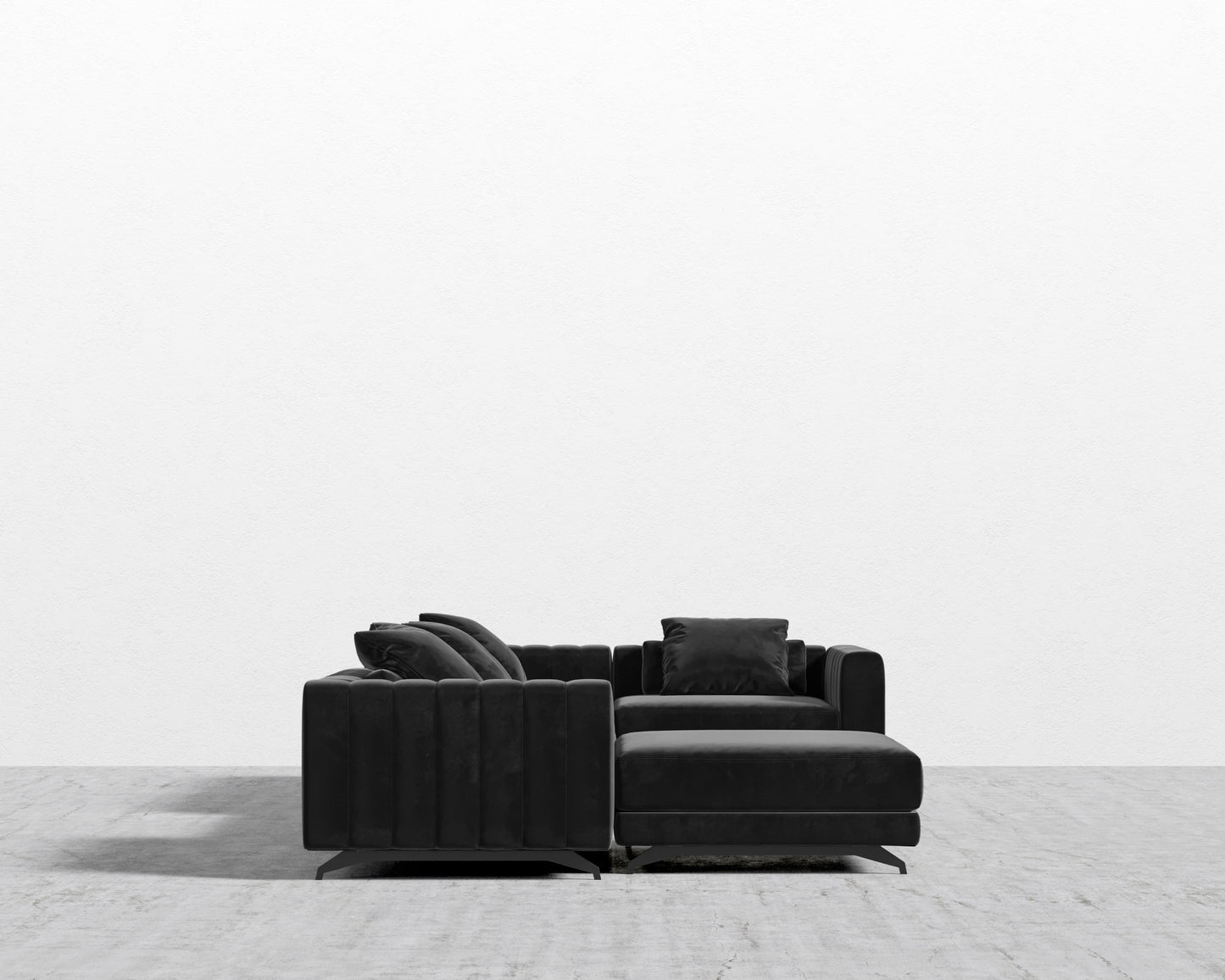 Berlin Modular - Plush Velvet - Black 2022