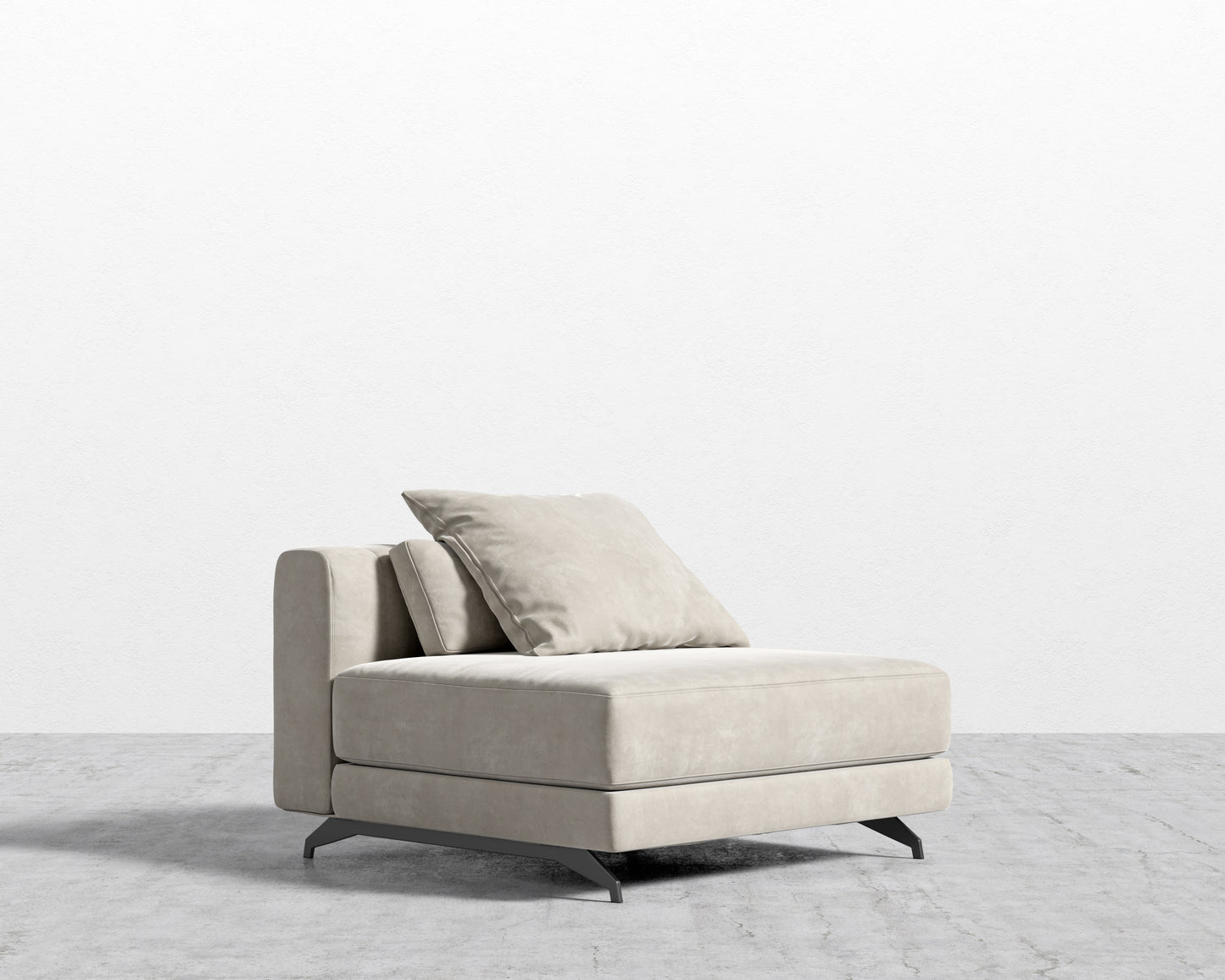 Berlin Armless - Venice Vegan Suede - Latte