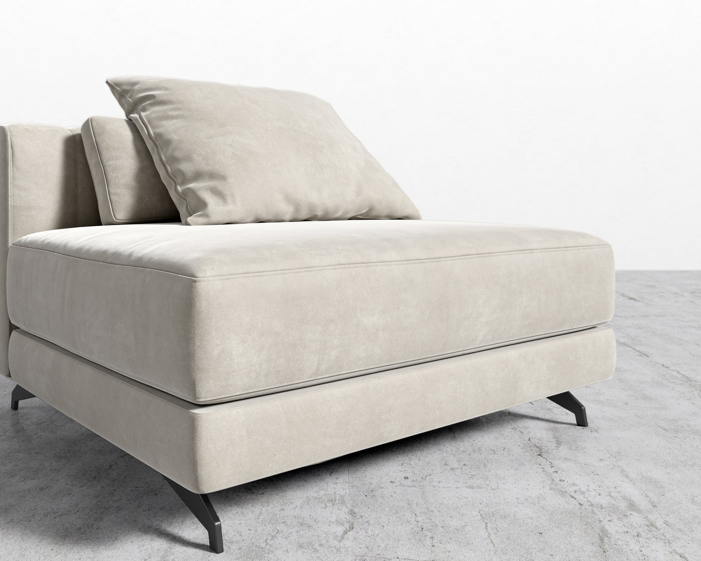 Berlin Armless - Venice Vegan Suede - Latte