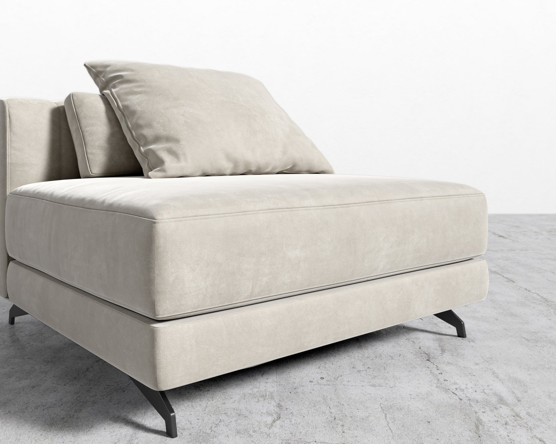 Berlin Armless - Venice Vegan Suede - Latte