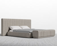 Berlin Bed - Venice Vegan Suede - Latte