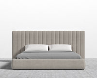 Berlin Bed - Venice Vegan Suede - Latte