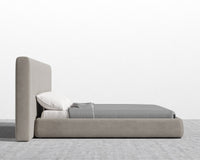 Berlin Bed - Venice Vegan Suede - Latte