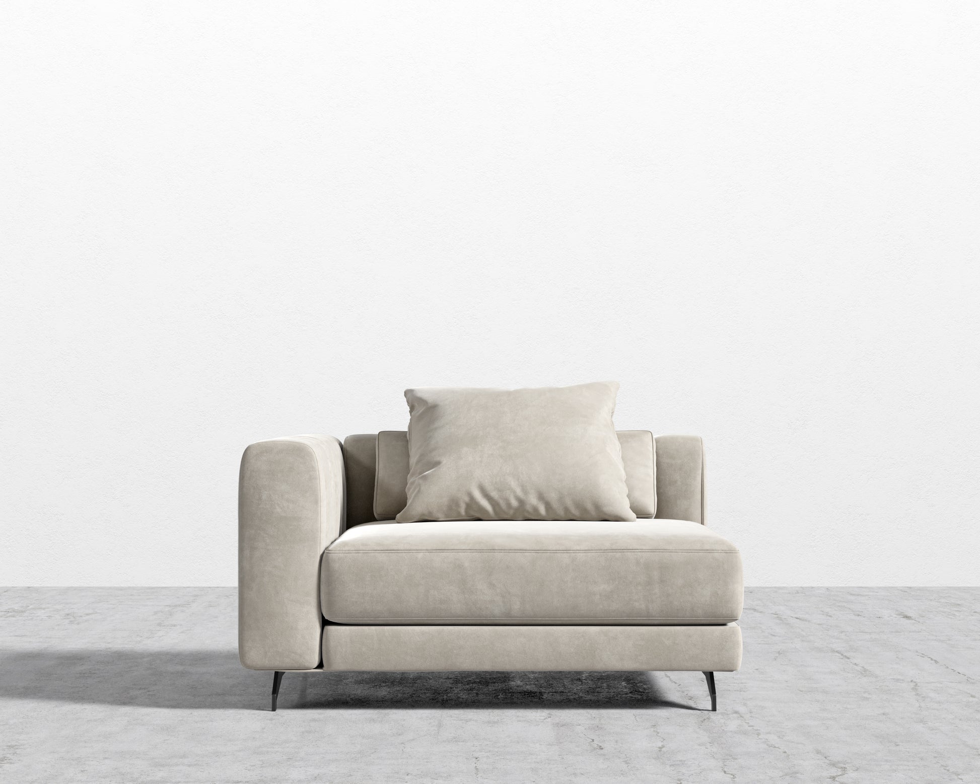 Berlin LHF Corner - Venice Vegan Suede - Latte