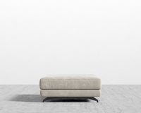 Berlin Ottoman - Venice Vegan Suede - Latte