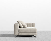 Berlin RHF Corner - Venice Vegan Suede - Latte