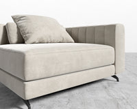 Berlin RHF Corner - Venice Vegan Suede - Latte