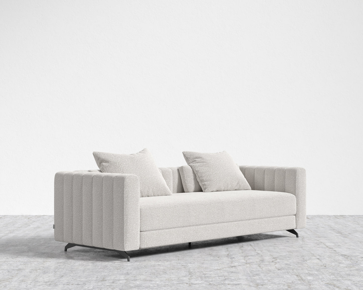 Berlin Sleeper Sofa - Chatou Boucle - Pearl