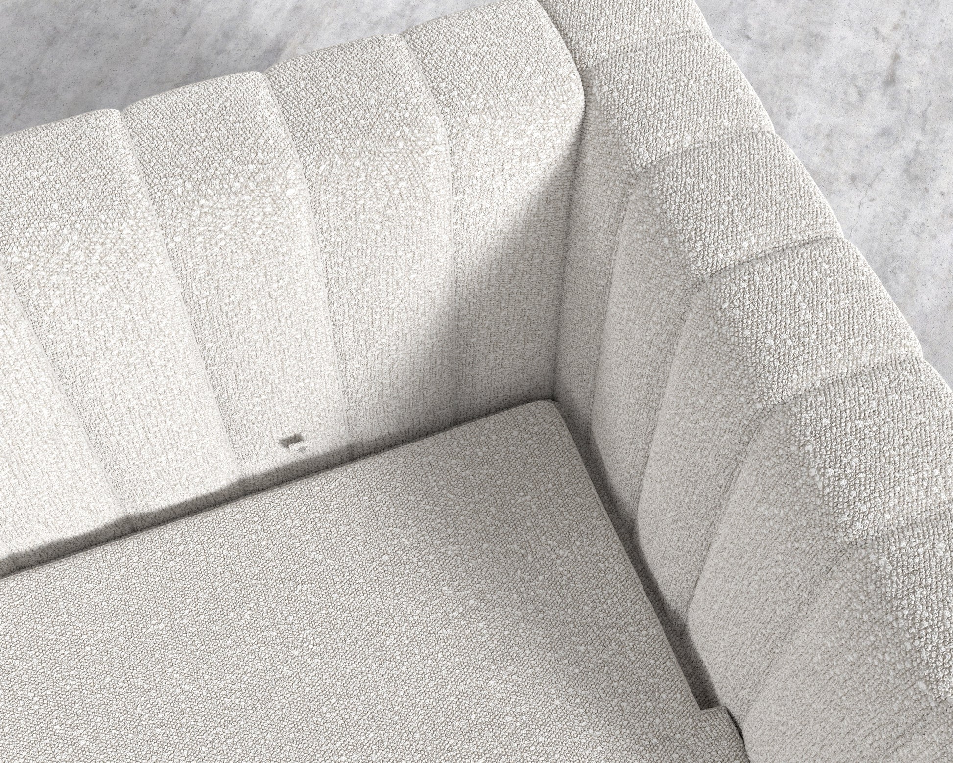 Berlin Sleeper Sofa - Chatou Boucle - Pearl