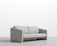 Bristol Futon - Modern Felt - Malmo - Brass legs