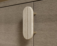 Cassia Entry Console - Grey Oak