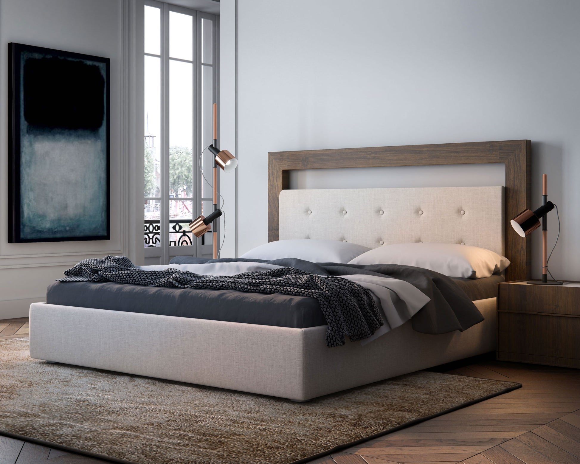 Chloe Bed - Lifestyle