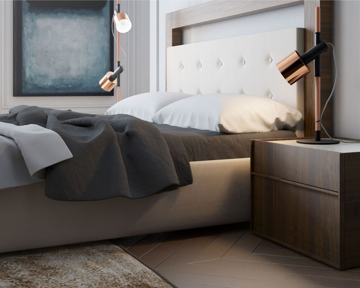 Chloe Bed - Lifestyle