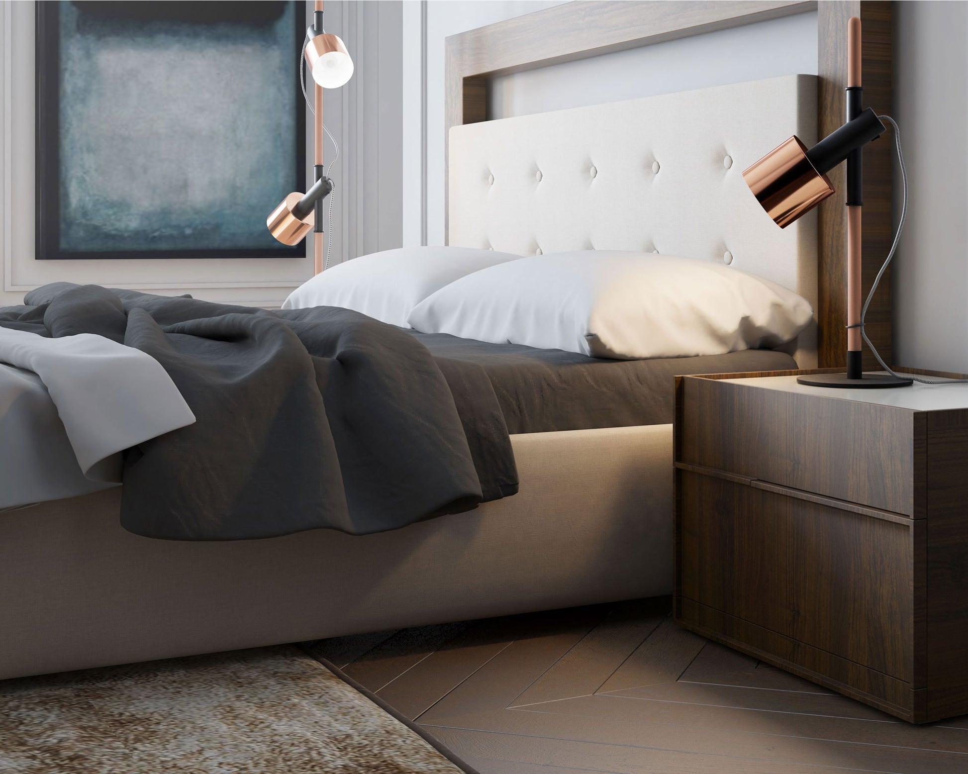 Chloe Bed - Lifestyle