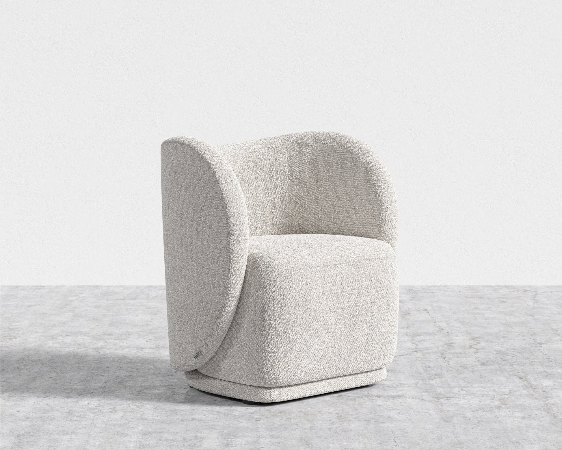 Diane Lounge Chair - Chatou Boucle - Pearl
