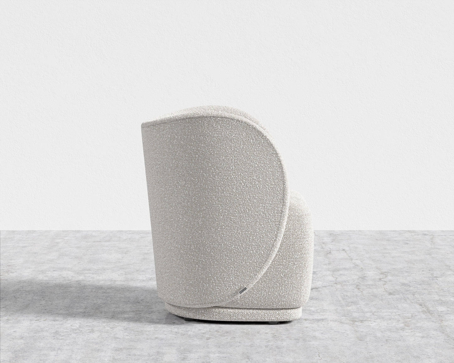 Diane Lounge Chair - Chatou Boucle - Pearl