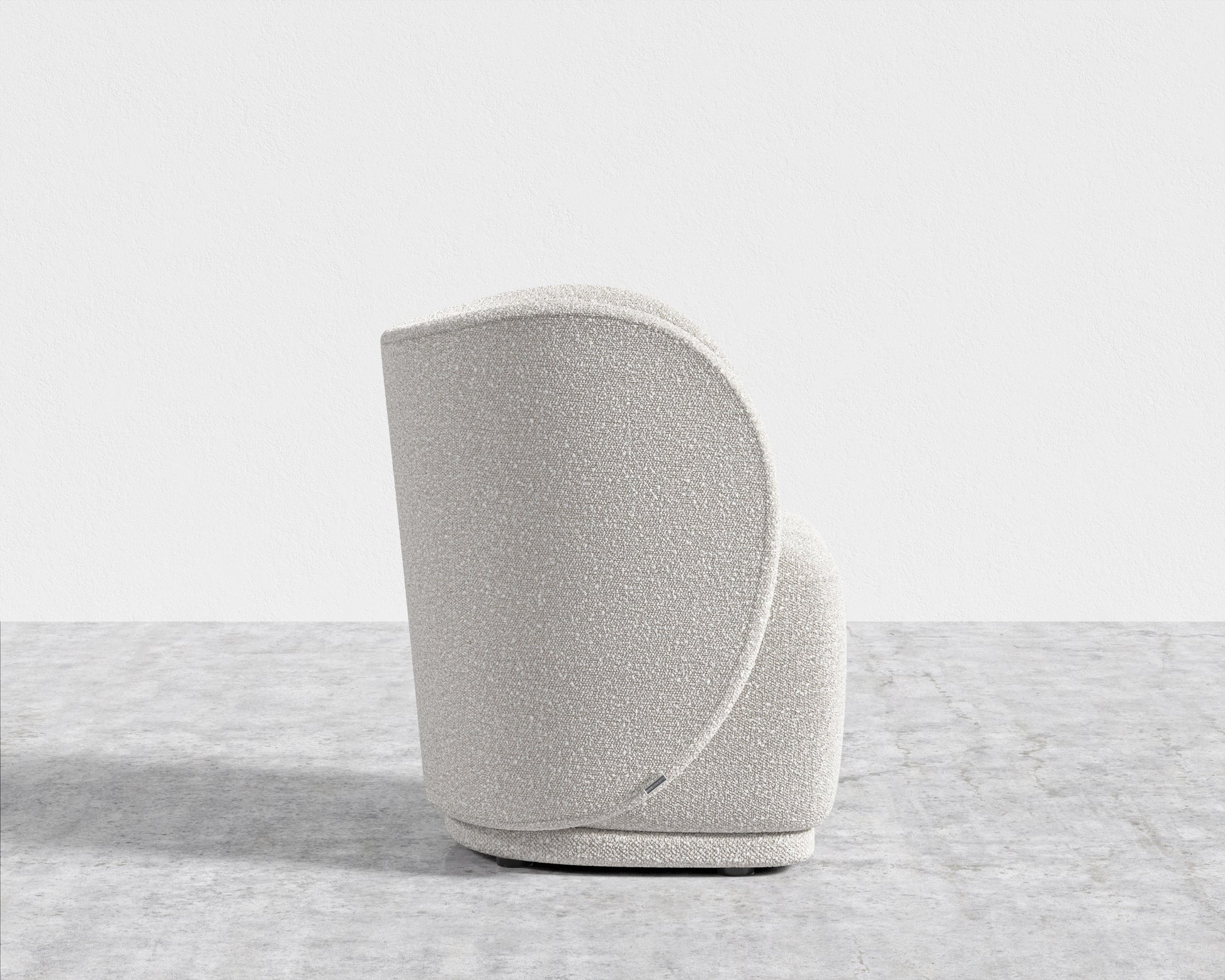 Diane Lounge Chair - Chatou Boucle - Pearl