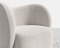 Diane Lounge Chair - Chatou Boucle - Pearl