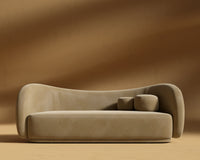 Diane Sofa - Plush Velvet - Dune