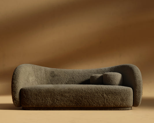 Diane_Sofa_Shearling - Espresso