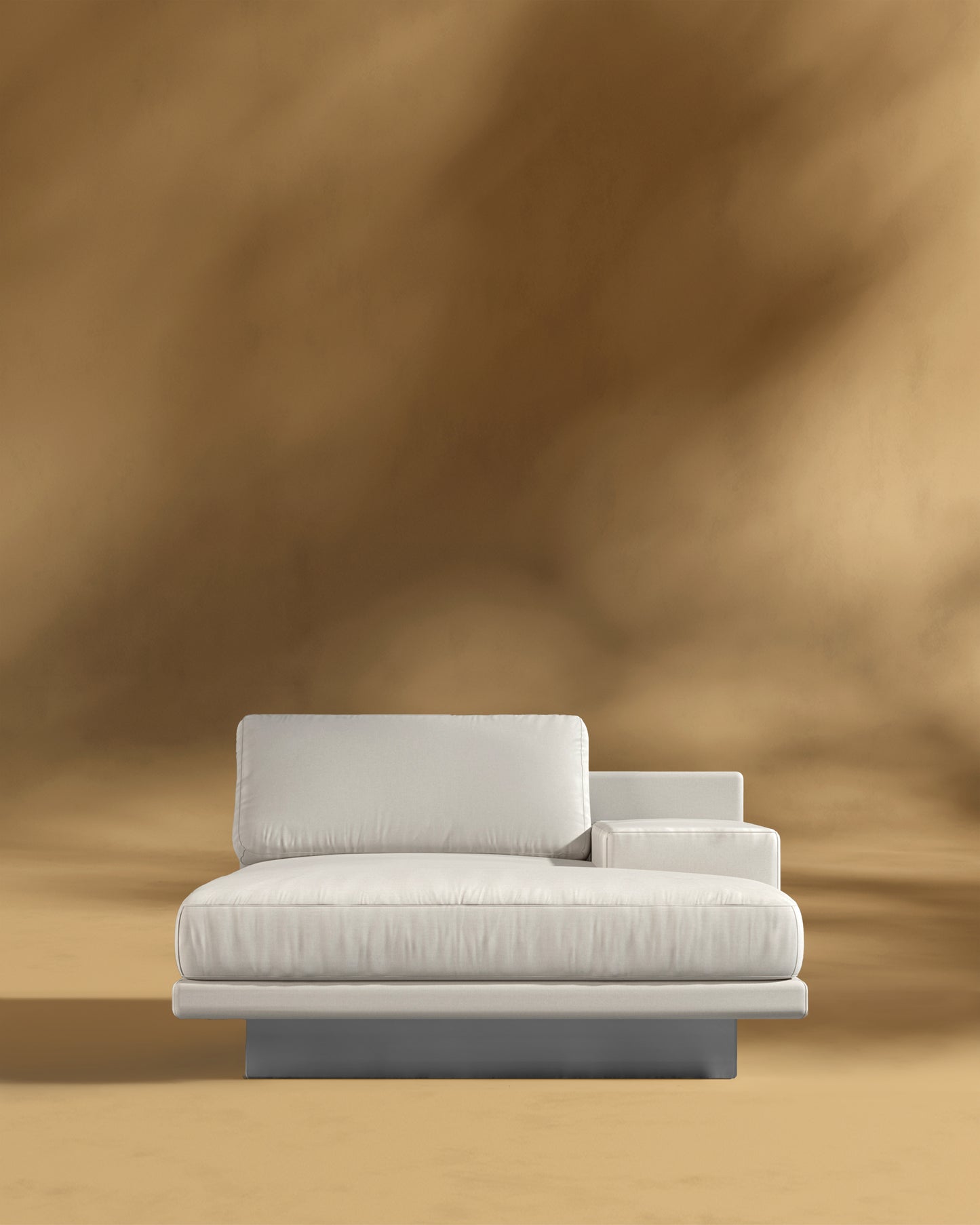 Dresden Outdoor Right Chaise with Armrest