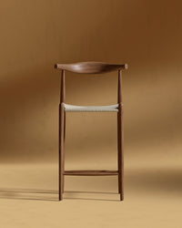 Elbow Counter Stool - Woven