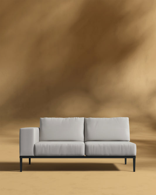 Francis Outdoor Left Arm 2 Seater
