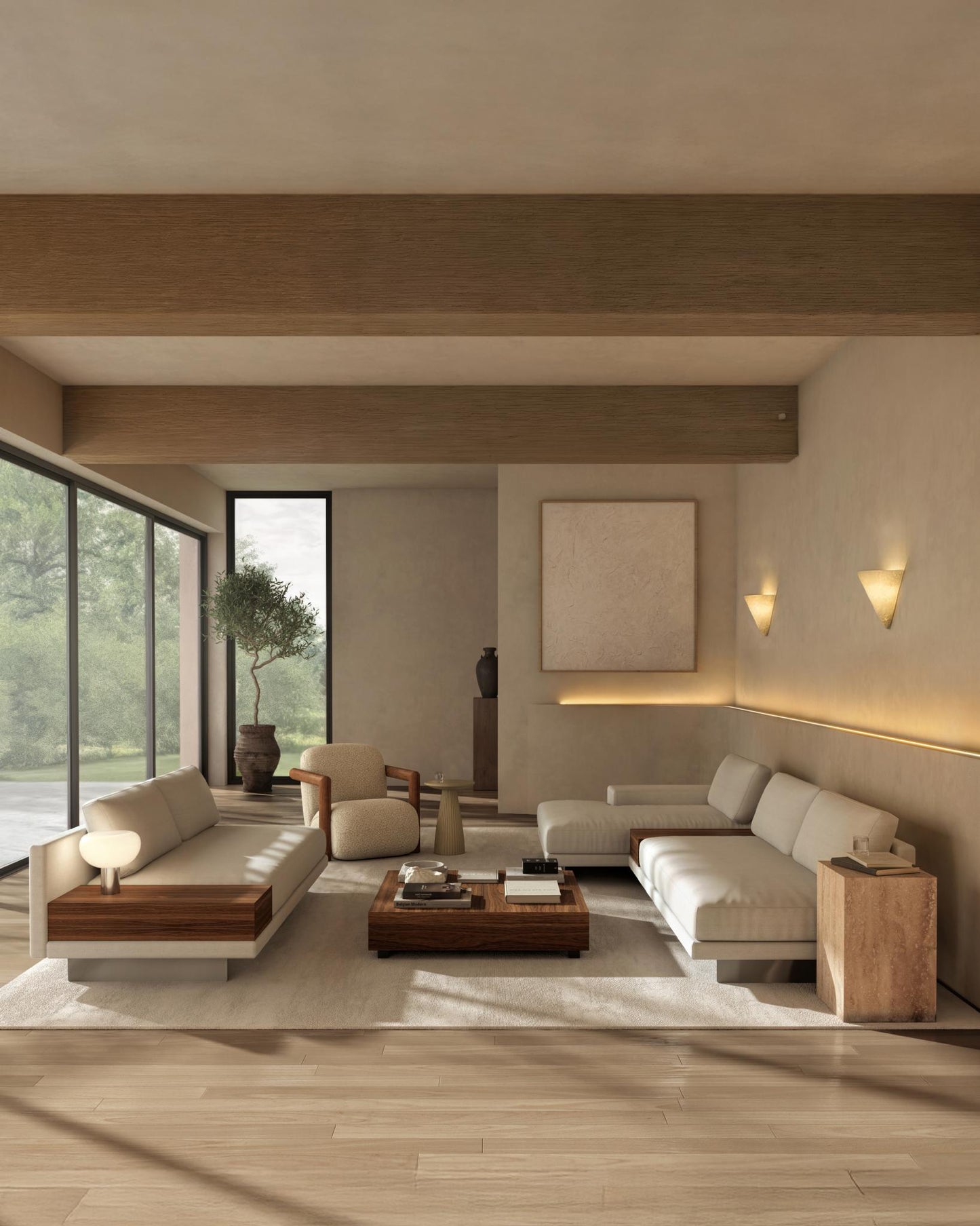 Liza Coffee Table - Walnut