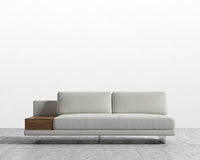 Dresden Armless Sofa with Side Table - Modern Felt - Alesund