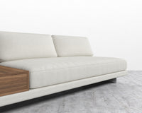 Dresden Armless Sofa with Side Table - Modern Felt - Alesund