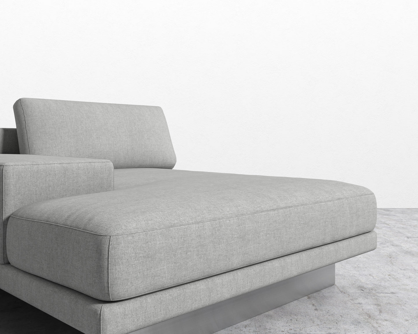 Dresden Left Chaise - Modern Felt - Malmo