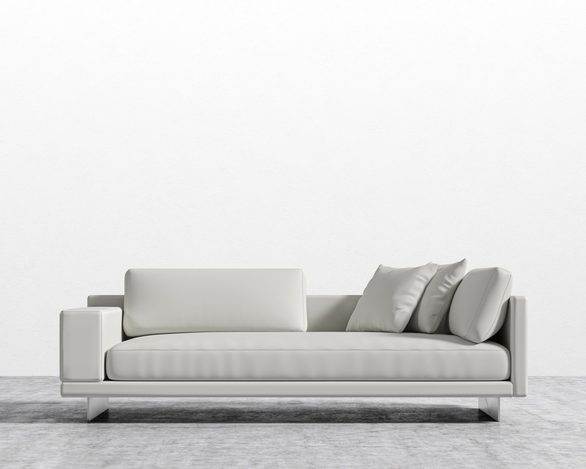 Dresden Left Arm Sofa - Trento Eggshell